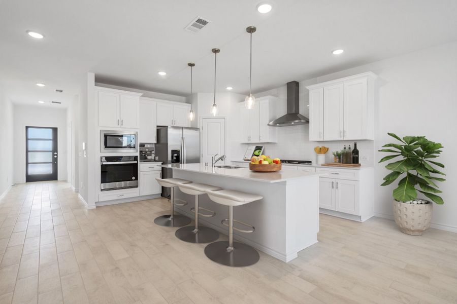 Virtually Staged Kitchen Virtually Staged Kitchen