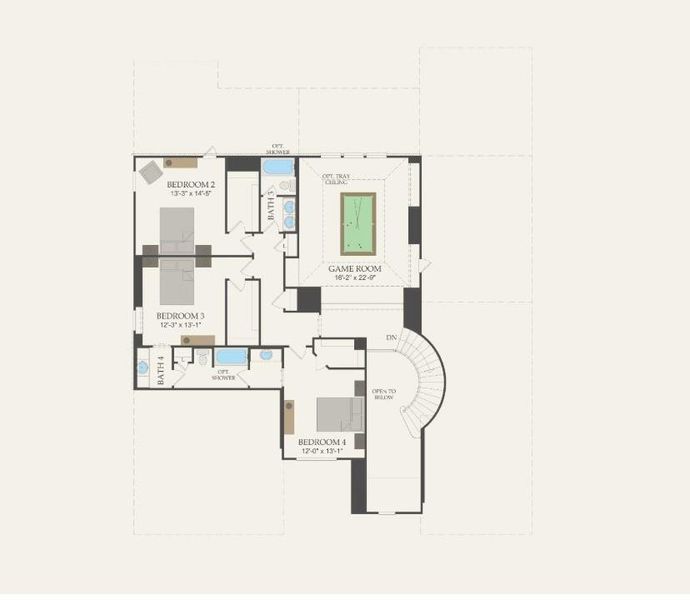 Pulte Homes, Ambassador floor plan