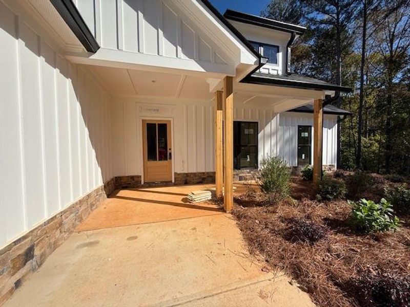 Exterior details and patio area of a home in , Rockmart (Image 1). Exterior details and patio area of a home in , Rockmart (Image 1).