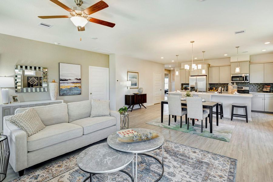 Staged model home shown for illustration only; actual features, colors, and upgrades may vary. Staged model home shown for illustration only; actual features, colors, and upgrades may vary.