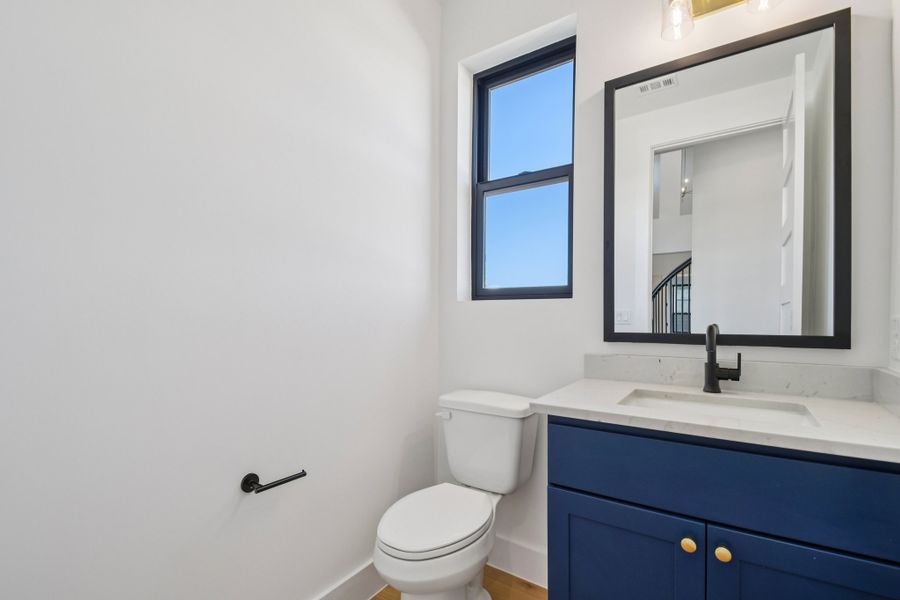 Furnished interior view inside a new home in Milky Way at River Place, Austin (Image 5).