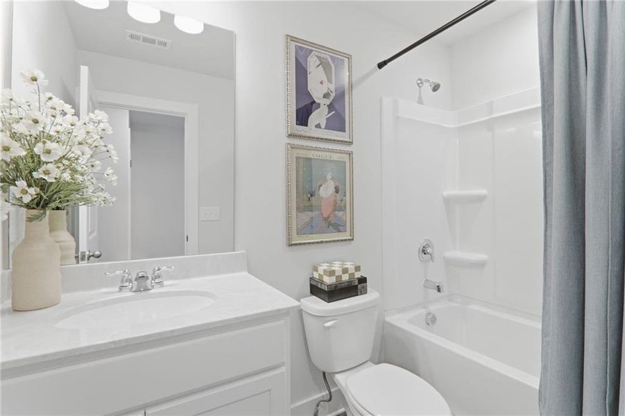 Furnished interior view inside a new home in , Cartersville (Image 19).