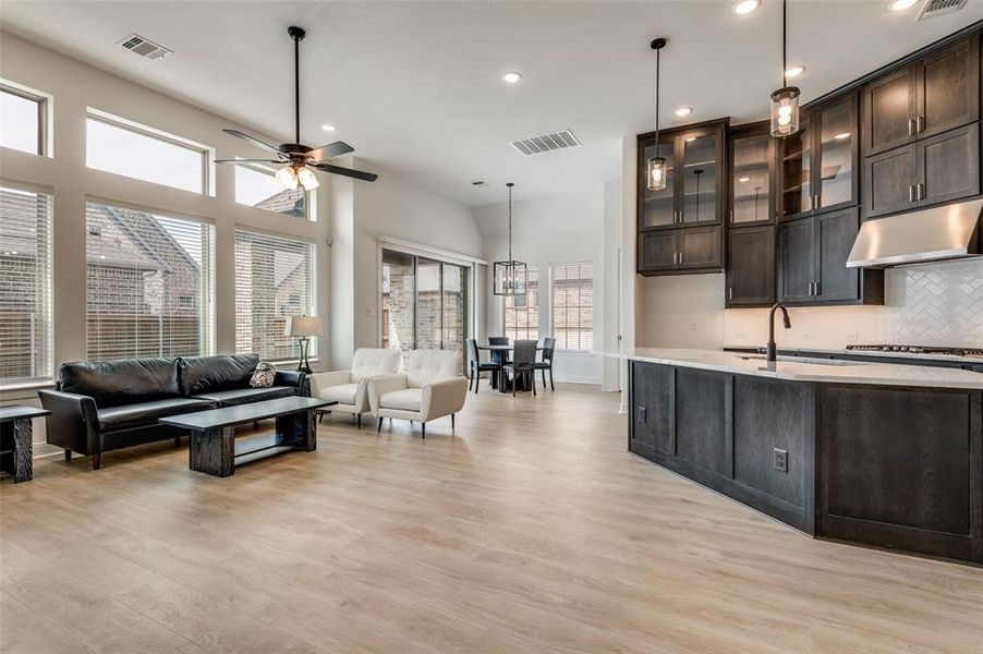 Furnished interior view inside a new home in , Arlington (Image 17).