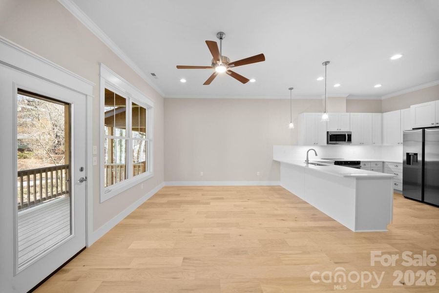 Spacious, unfurnished interior of a new home in , Asheville (Image 13).