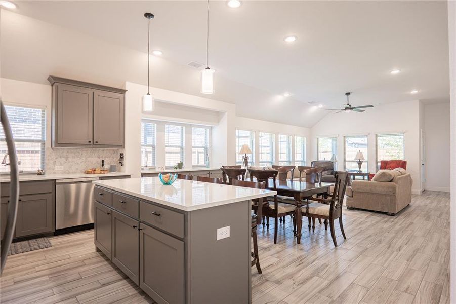 Furnished interior view inside a new home in The Oasis at North Grove 60-70, Waxahachie (Image 12). Furnished interior view inside a new home in The Oasis at North Grove 60-70, Waxahachie (Image 12).