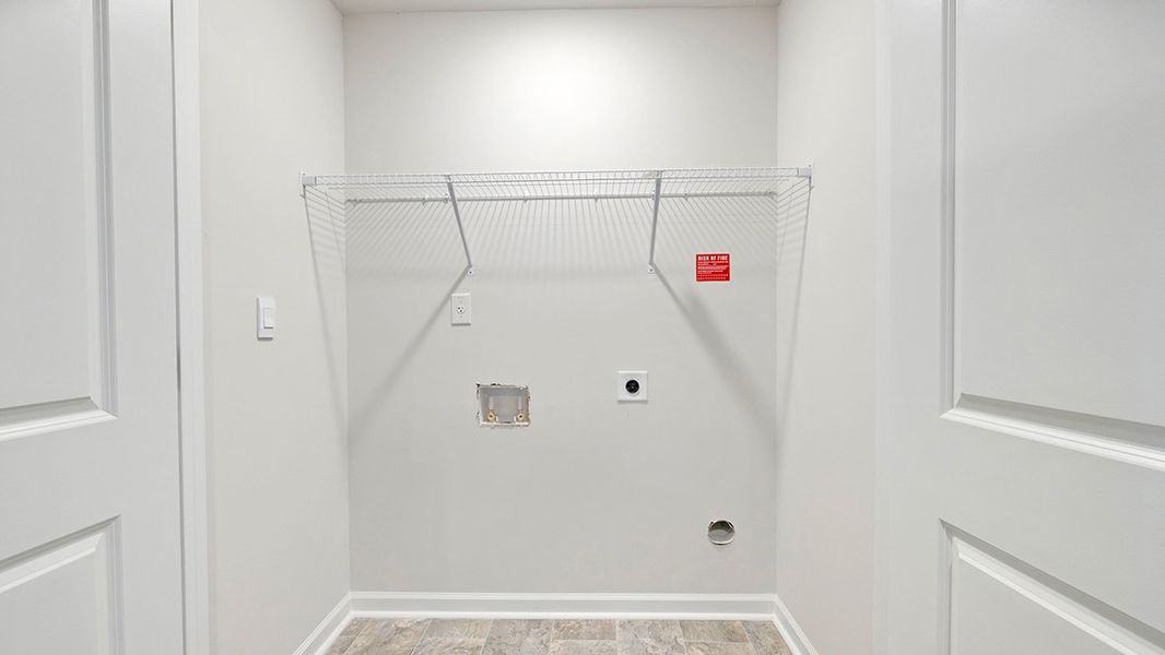 Representative unfurnished interior of a home built from the Maywood 3 by D.R. Horton in Laurel Park Townhomes, Hephzibah (Image 21).
