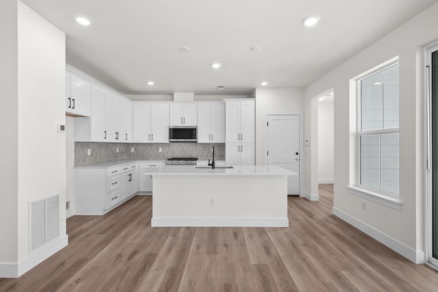 Furnished interior view inside a new home in Trumark Homes at Sterling Ranch, Littleton (Image 7).
