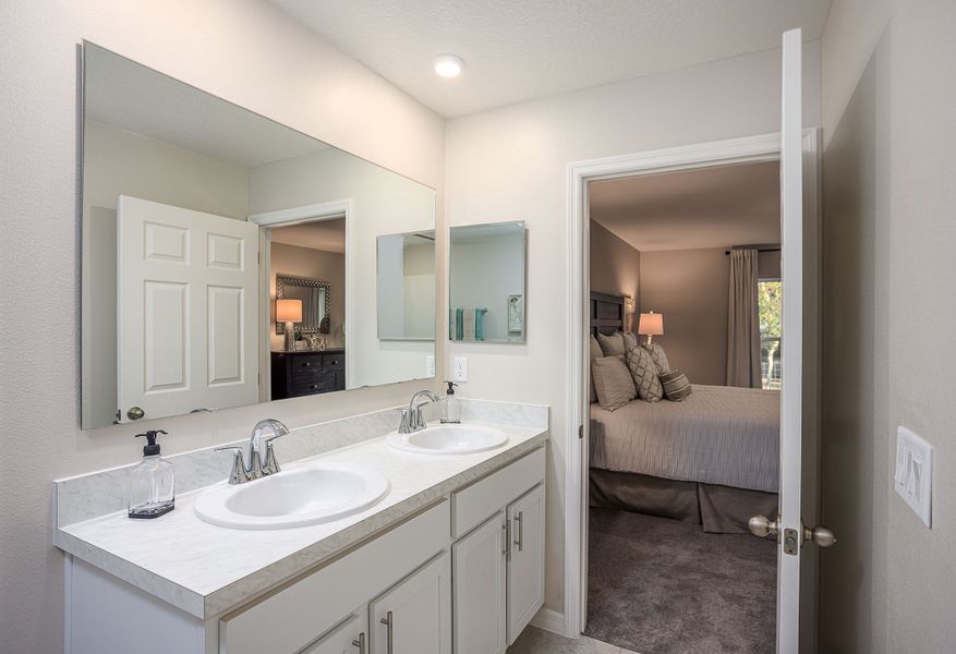 Furnished interior view inside a new home in Royal Highlands, Brooksville (Image 16). Furnished interior view inside a new home in Royal Highlands, Brooksville (Image 16).