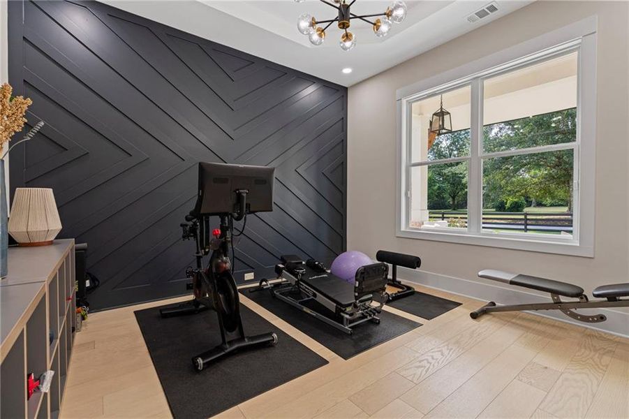 Furnished interior view inside a new home in , Lawrenceville (Image 14).