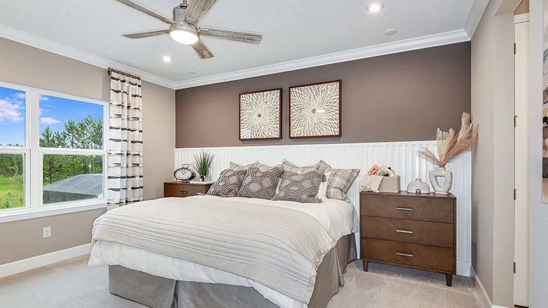 Furnished interior view inside a new home in Victoria Lakes, Odessa (Image 13).