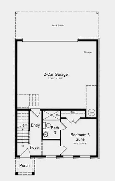 2D floor plan layout of this home in Dreycott, Lawrenceville, GA (Image 3). 2D floor plan layout of this home in Dreycott, Lawrenceville, GA (Image 3).