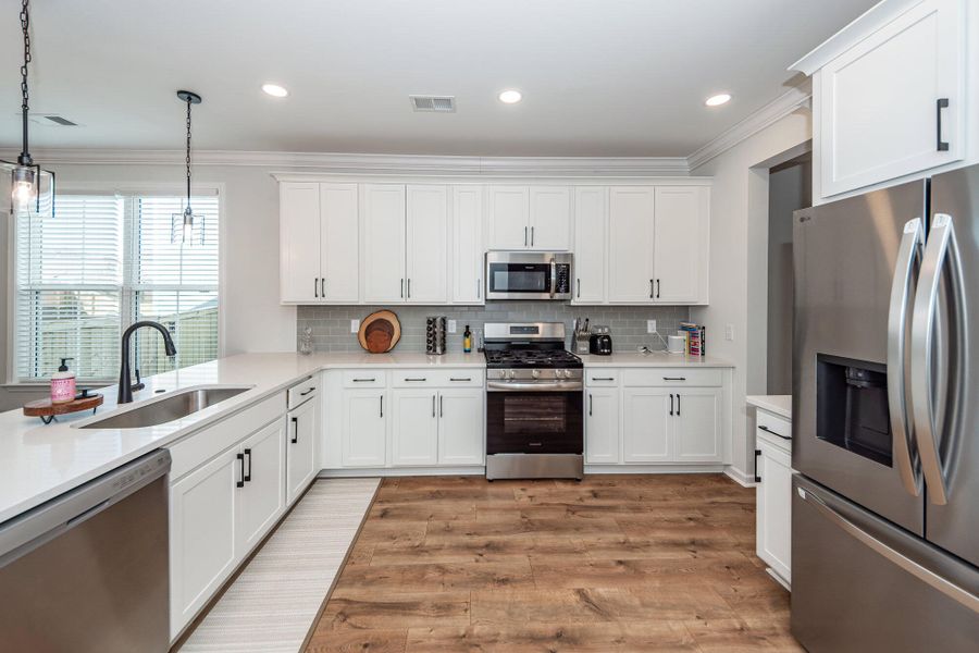 Furnished interior view inside a new home in High Point at Foxbank, Moncks Corner (Image 4).