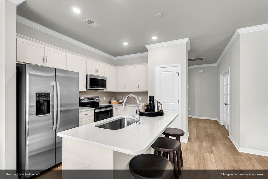 Furnished interior view inside a new home in Central Creek, Goose Creek (Image 39).