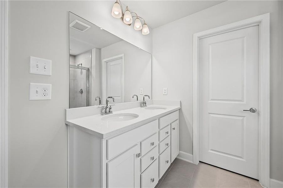 Furnished interior view inside a new home in Anderson Point, McDonough (Image 6).