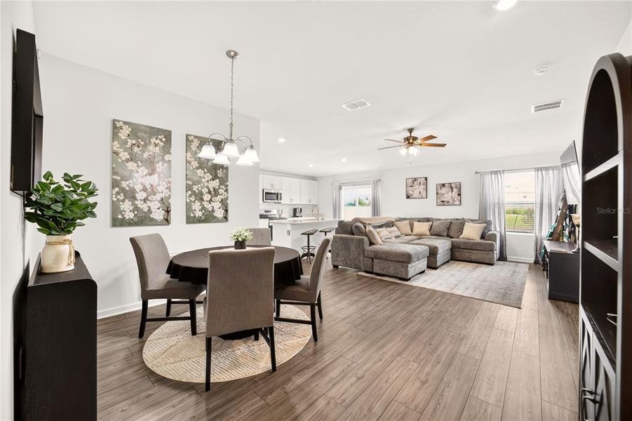 Furnished interior view inside a new home in Marion Ranch, Ocala (Image 14). Furnished interior view inside a new home in Marion Ranch, Ocala (Image 14).