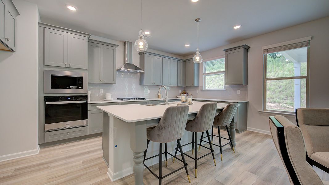 Furnished interior view inside a new home in Hamilton Lakes, Lawrenceville (Image 13). Furnished interior view inside a new home in Hamilton Lakes, Lawrenceville (Image 13).
