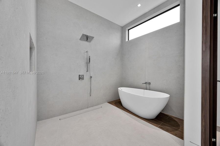 Furnished interior view inside a new home in , Miami (Image 20).