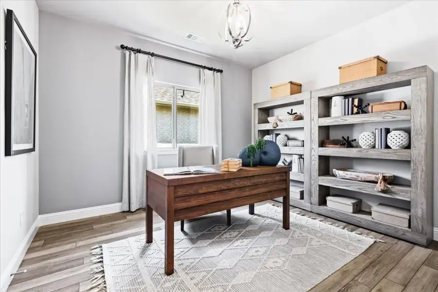 Furnished interior view inside a new home in Leonard Trails, Anna (Image 15).