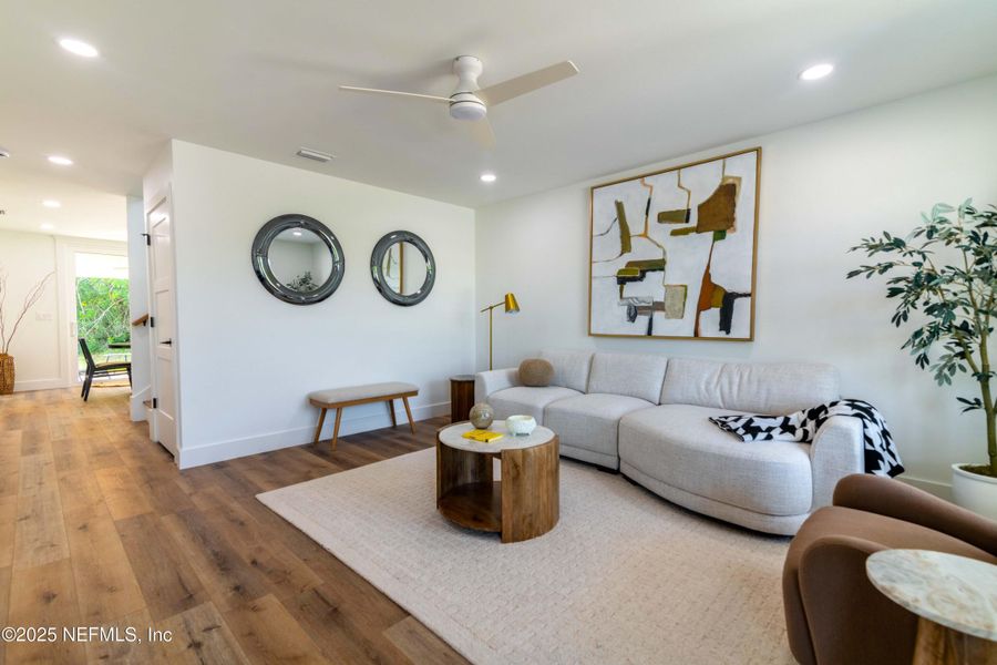 Furnished interior view inside a new home in , St. Augustine (Image 25). Furnished interior view inside a new home in , St. Augustine (Image 25).