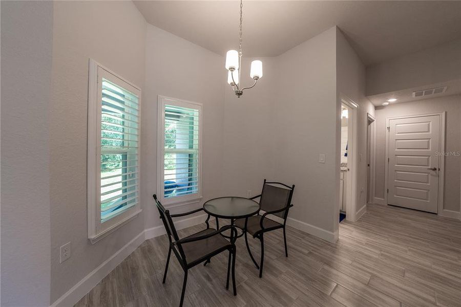 Furnished interior view inside a new home in Juliette Falls, Dunnellon (Image 26). Furnished interior view inside a new home in Juliette Falls, Dunnellon (Image 26).