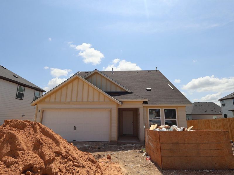 In-progress construction of a new home in Cascades at Onion Creek, Austin, TX (Image 4). In-progress construction of a new home in Cascades at Onion Creek, Austin, TX (Image 4).