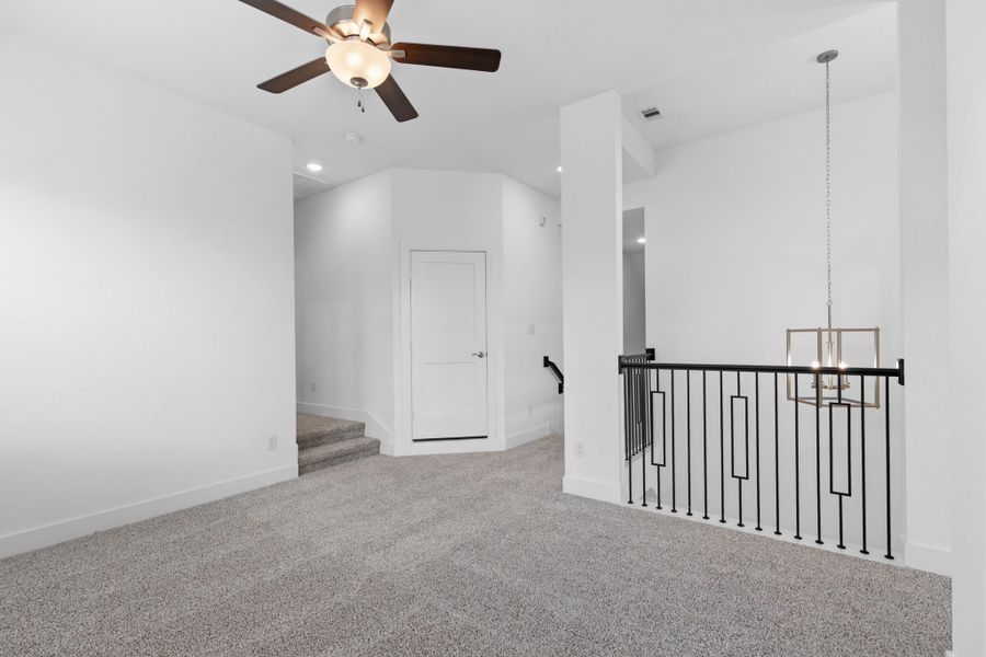 Spacious, unfurnished interior of a new home in Parkside on the River, Georgetown (Image 51).