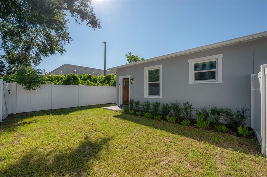 Exterior details and patio area of a home in , Tampa (Image 26). Exterior details and patio area of a home in , Tampa (Image 26).
