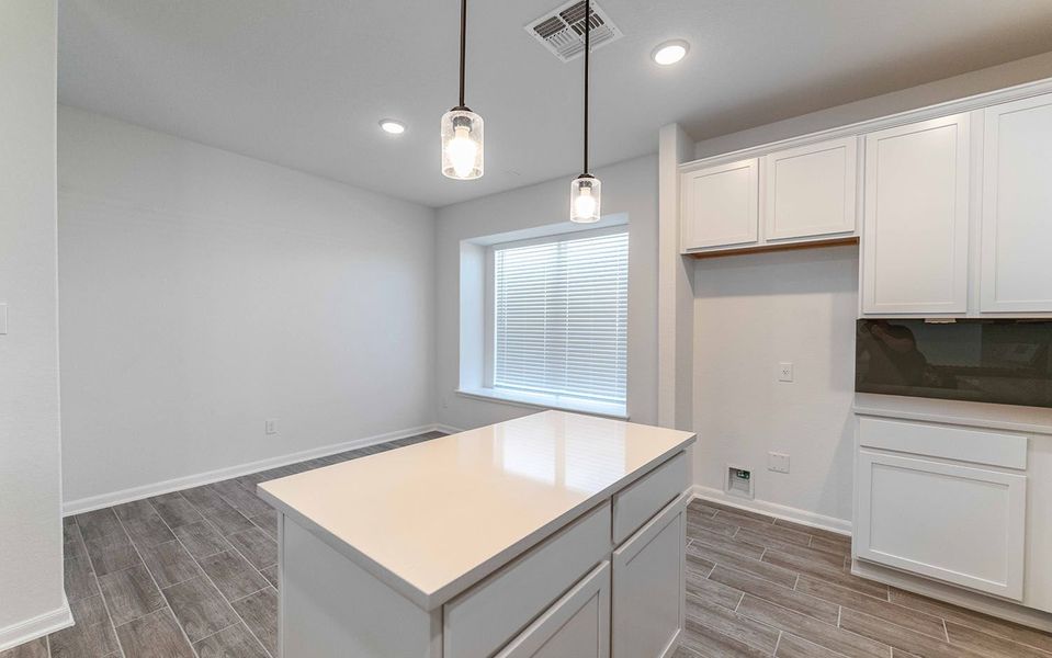 Furnished interior view inside a new home in Arcadia Ridge, San Antonio (Image 3).
