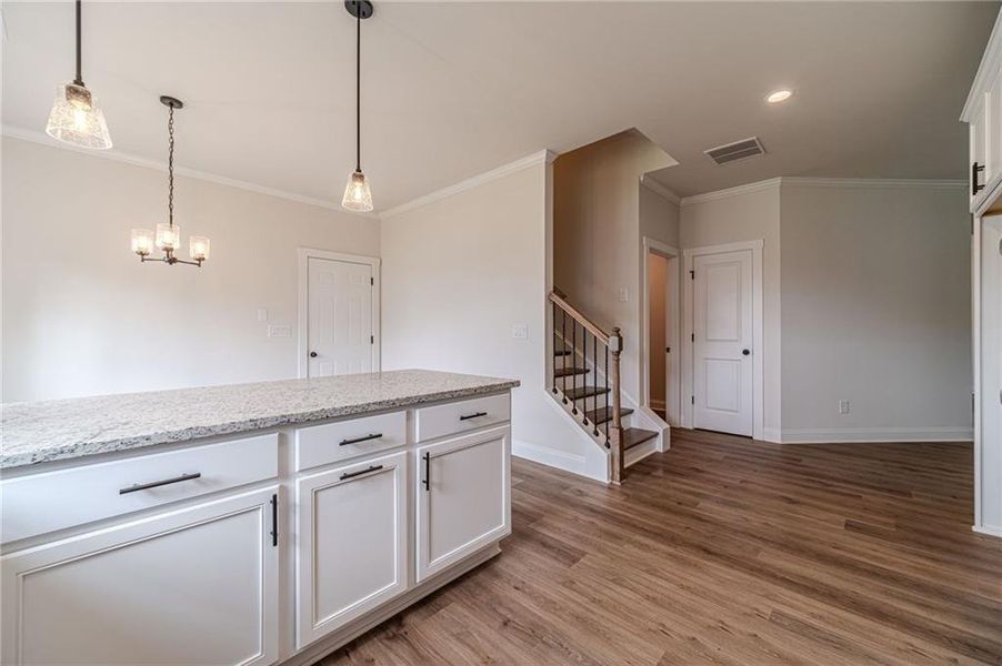 Furnished interior view inside a new home in , Covington (Image 9).