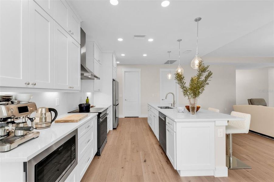 Furnished interior view inside a new home in , Port Charlotte (Image 40). Furnished interior view inside a new home in , Port Charlotte (Image 40).