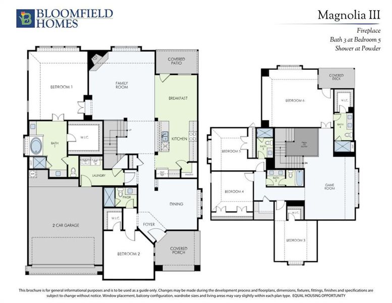 2D floor plan layout of this home in Eagle Glen 50, Alvarado, TX (Image 5).