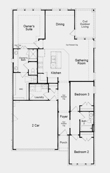 Image 5 representing the Sandpiper by Taylor Morrison in Nolina 45s, Georgetown, TX.