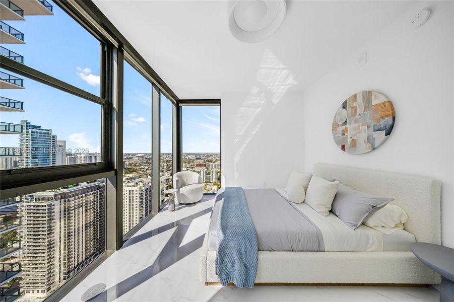 Furnished interior view inside a new home in , Miami (Image 48). Furnished interior view inside a new home in , Miami (Image 48).