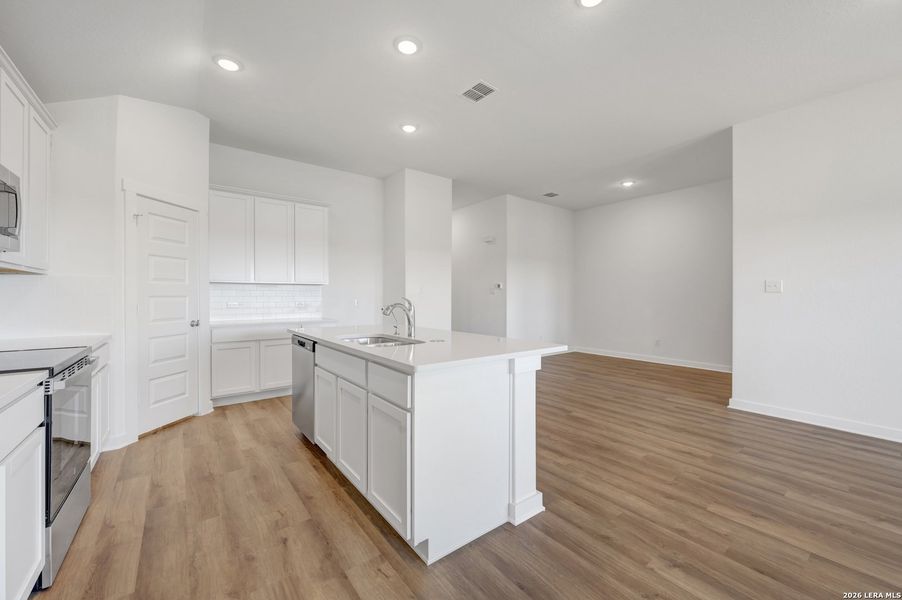Furnished interior view inside a new home in Paloma Park, Converse (Image 7).
