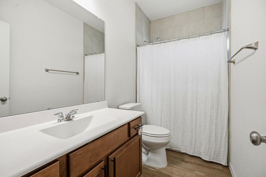 Furnished interior view inside a new home in , League City (Image 17).