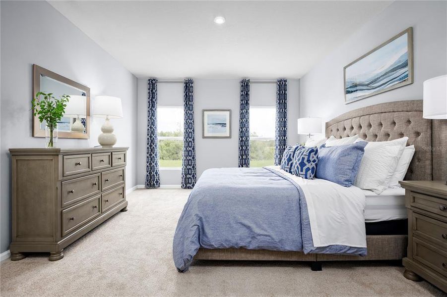 Furnished interior view inside a new home in Crystal Lake Preserve, Dundee (Image 13).