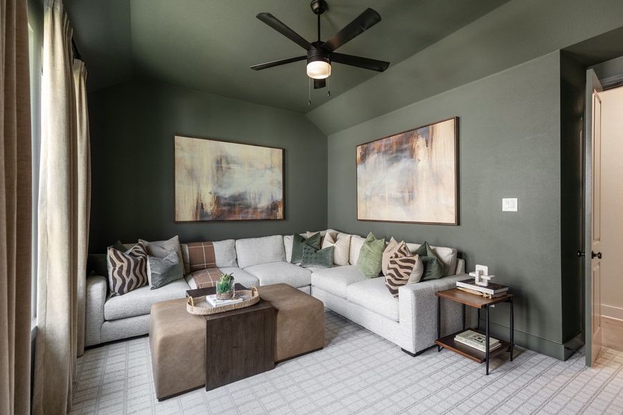Representative Entertainment Room - some options shown Representative Entertainment Room - some options shown