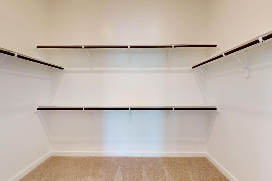 Spacious, unfurnished interior of a new home in Heritage, Dripping Springs (Image 32). Spacious, unfurnished interior of a new home in Heritage, Dripping Springs (Image 32).