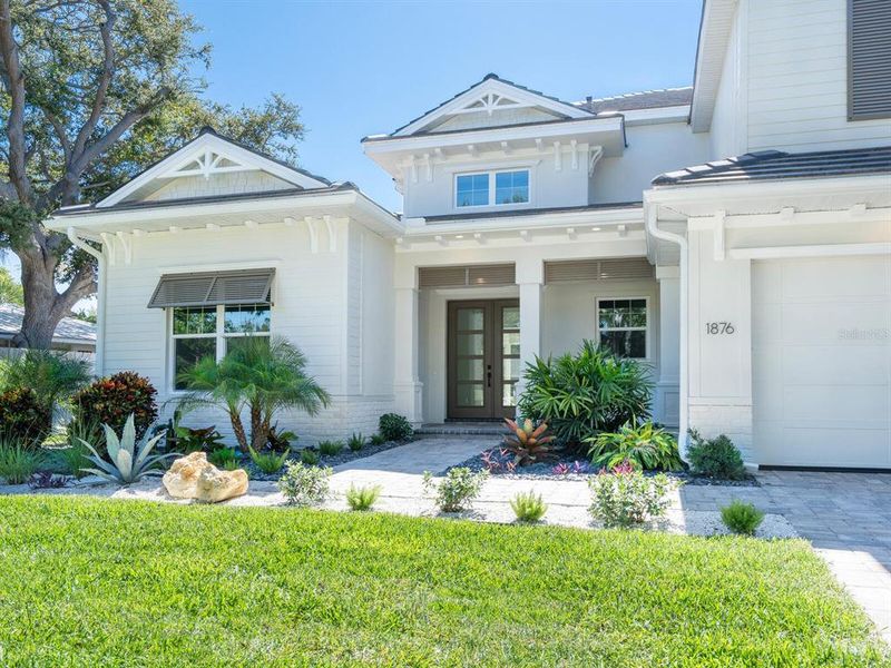 Exterior details and patio area of a home in , Sarasota (Image 31). Exterior details and patio area of a home in , Sarasota (Image 31).