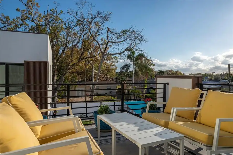 Exterior details and patio area of a home in , St. Petersburg (Image 27). Exterior details and patio area of a home in , St. Petersburg (Image 27).