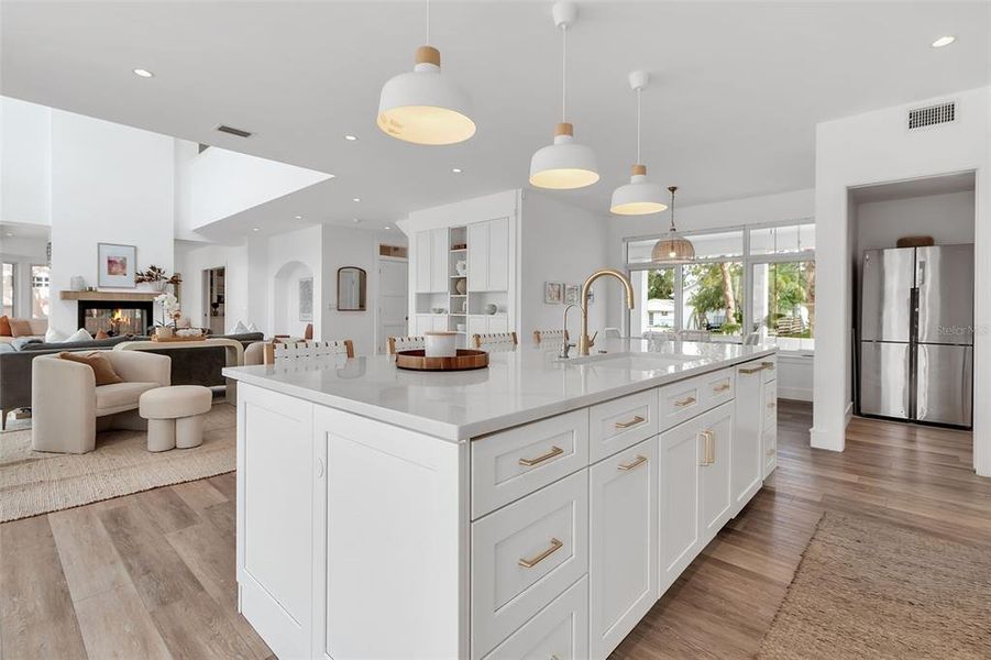 Furnished interior view inside a new home in , Sarasota (Image 48).