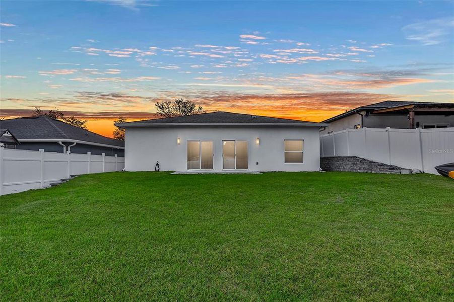 Exterior details and patio area of a home in , New Port Richey (Image 31).