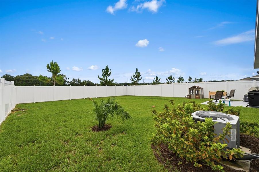 Exterior details and patio area of a home in , Brooksville (Image 30).