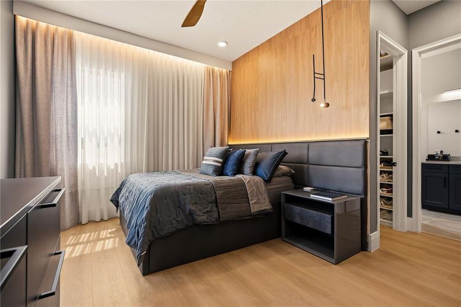 Furnished interior view inside a new home in Avalon Ridge, Winter Garden (Image 25).