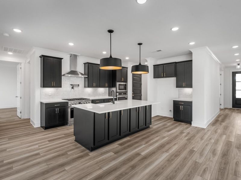 Furnished interior view inside a new home in Shelton Square, Murfreesboro (Image 12). Furnished interior view inside a new home in Shelton Square, Murfreesboro (Image 12).