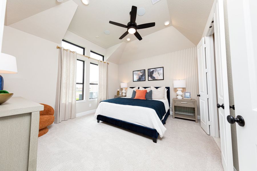 Furnished interior view inside a new home in Bridgeland: Signature Collection, Cypress (Image 7). Furnished interior view inside a new home in Bridgeland: Signature Collection, Cypress (Image 7).