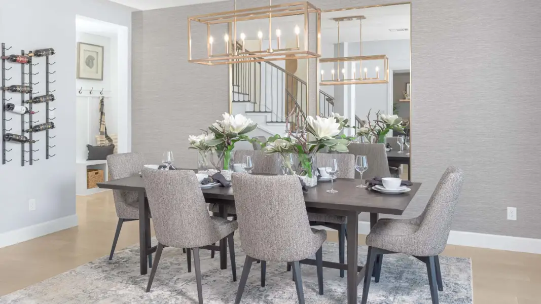 Furnished interior view inside a new home in Sweetgrass, Haslet (Image 13).