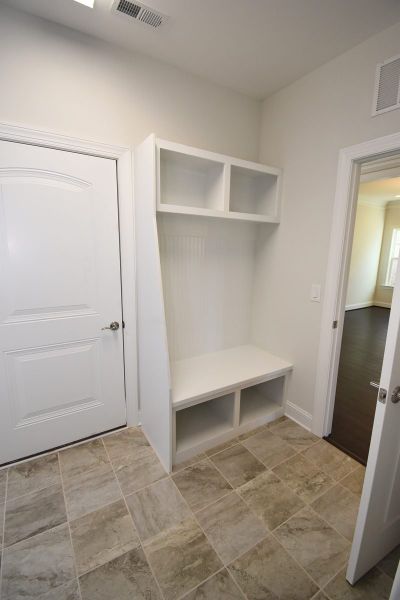 Representative furnished interior of a home built from the Cambridge by Keystone Homes NC in Weybridge, Burlington (Image 11).