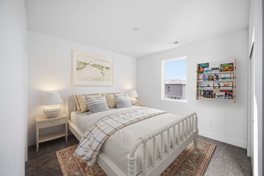 Furnished interior view inside a new home in Trailstone, Arvada (Image 13).