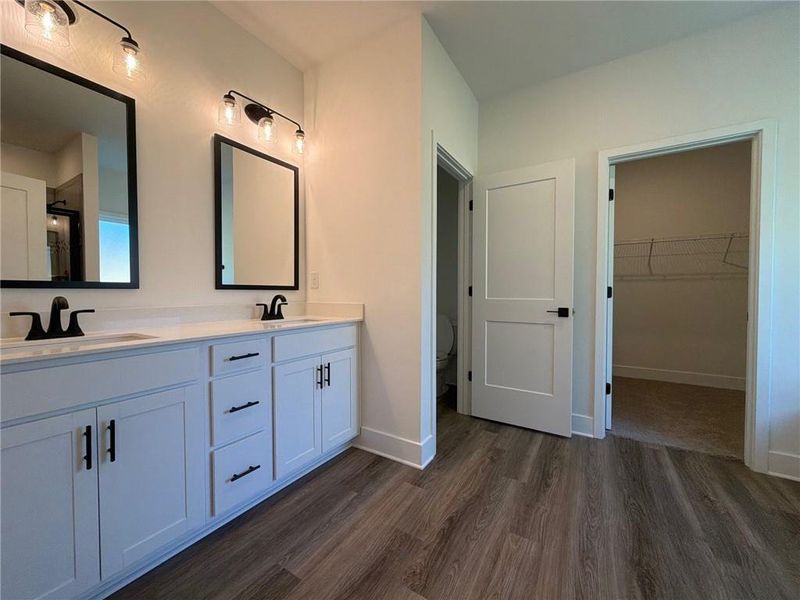 Furnished interior view inside a new home in Tuscany Hills, Douglasville (Image 11).